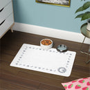 CF Dog Bowl Mat - Storm