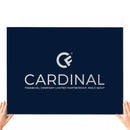 Cardinal Glass Print