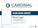 Cardinal Yard Sign