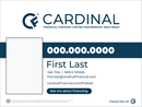 Cardinal Yard Sign - with CTA