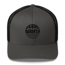 Retro Trucker Cap - Black