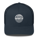 Retro Trucker Cap - White